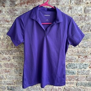 Sport-Tek LST640 Ladies Purple Scrub Top